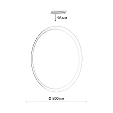 Настенно-потолочный светильник Sonex JOLLY 7776/ELN 5