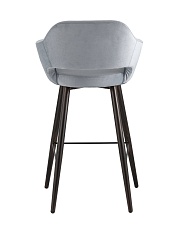 Барный стул Stool Group Саймон велюр серый fb-saimon-b-awd-vl-12 3