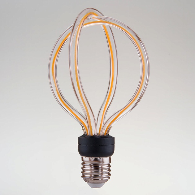 Лампа светодиодная филаментная Elektrostandard E27 8W 2400K прозрачная BL151 a043993 фото 2
