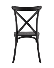 Кухонный стул Stool Group Кроссбэк пластиковый черный Y030 black 4