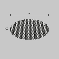 Светофильтр Maytoni Technical Focus Led HoneyComb-D52 3