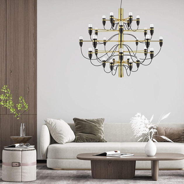 Подвесная люстра Loft IT Gino 10196/800 Gold изображение 5 Подвесная люстра Loft IT Gino 10196/800 Gold Фото № 5