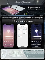 Подвесной светодиодный светильник Natali Kovaltseva Smart Нимбы Innovation Style 83049 1