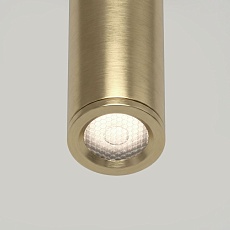 Подвесной светодиодный светильник Elektrostandard Flinn 50263 LED 4W 4000К латунь a072222 2
