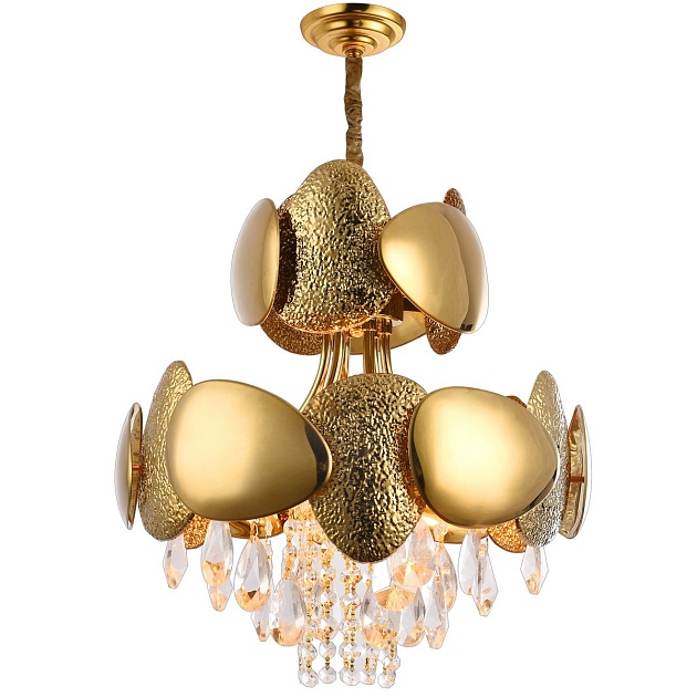 Подвесная люстра Natali Kovaltseva Valencia 91009/4C Gold Фото № 1