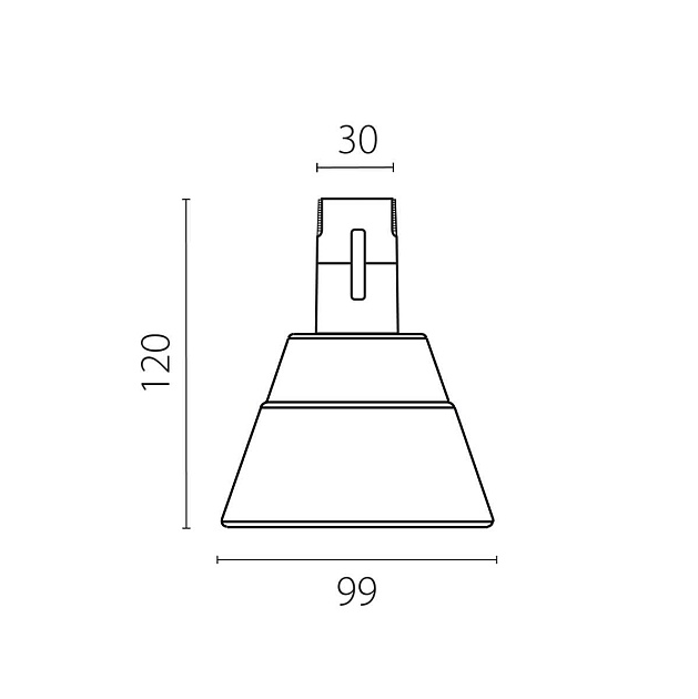 Трековый светильник Lightstar Due Hermes 210947 изображение 3 Трековый светильник Lightstar Due Hermes 210947 Фото № 3