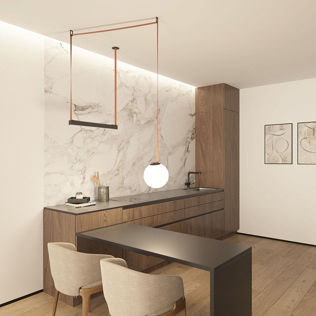 Трековый светильник Denkirs Belty Orb DK5555-BK Фото № 9