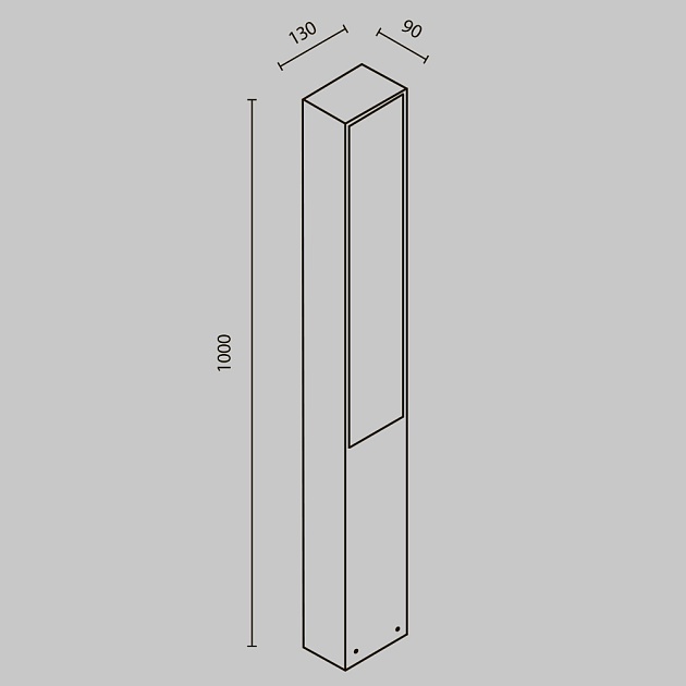 Ландшафтный светильник Maytoni Outdoor O470FL-L20GF3K изображение 4 Ландшафтный светильник Maytoni Outdoor O470FL-L20GF3K Фото № 4