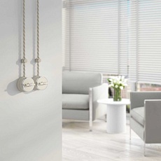 Выключатель двухклавишный на 4 положения Werkel Vintage слоновая кость матовый/хром W5822055 4690389183201 2