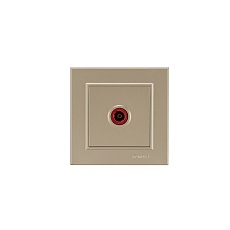 Розетка tv проходная 6 db (female) Makel Karea 56057007
