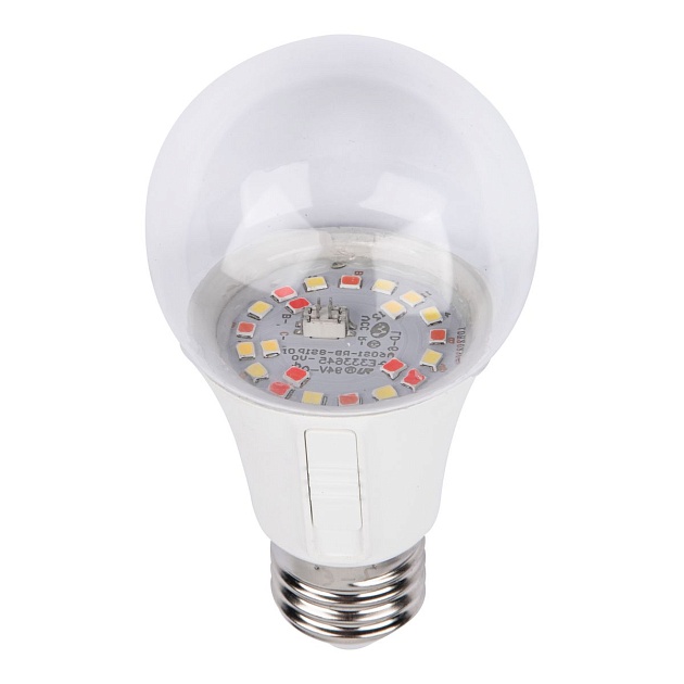 Лампа светодиодная Uniel E27 10W прозрачная LED-A60-10W/SPM3/E27/CL PLP35WH Multiplant UL-00011438 фото 6