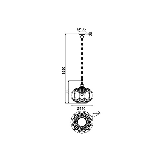 Подвесной светильник Vele Luce Helen VL4266P21 изображение 5 Подвесной светильник Vele Luce Helen VL4266P21 Фото № 5