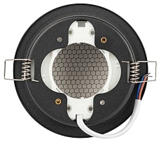 Светильник встраиваемый ЭРА KL111 BK под лампу GX53 черный матовый Б0061535 3