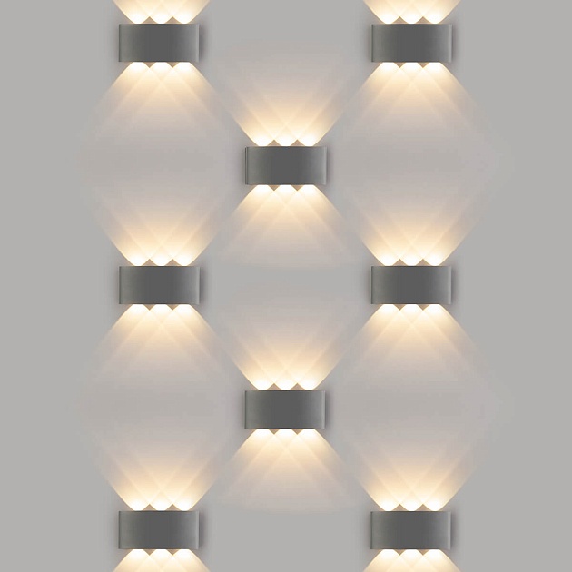 Уличный настенный светодиодный светильник Elektrostandard 1551 Techno LED Twinky Trio a038417 Фото № 5