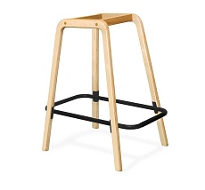 Полубарный стул Sheffilton SHT-ST34/S94-1 синий мираж/прозр. лак/черный муар 2488745601 1