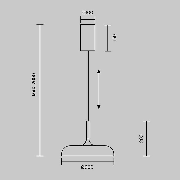 Подвесной светильник Maytoni MOD189PL-L30W3K изображение 2 Подвесной светильник Maytoni MOD189PL-L30W3K Фото № 2