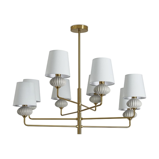 Подвесная люстра Freya Ceramics FR2029PL-08BS Фото № 1
