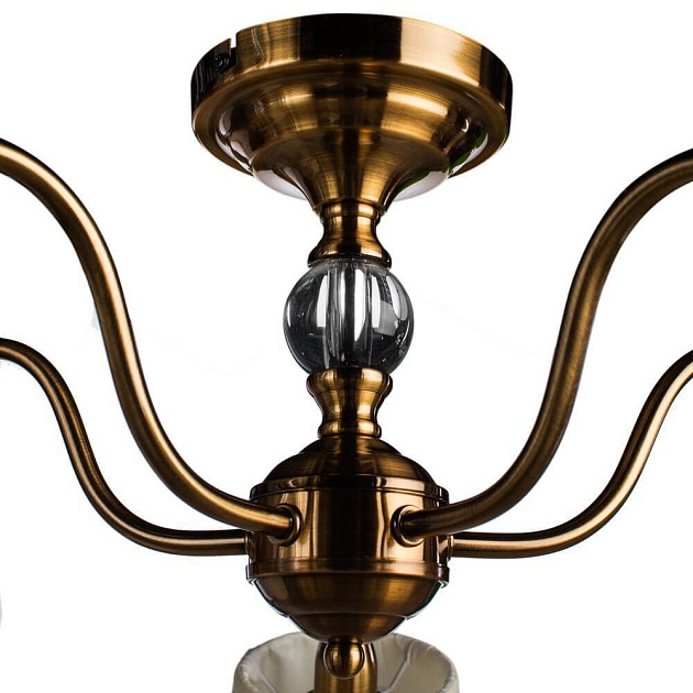 Потолочная люстра Arte Lamp Seville A1509PL-5PB изображение 4 Потолочная люстра Arte Lamp Seville A1509PL-5PB Фото № 4