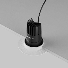 Встраиваемый светильник Maytoni Technical Dip DL119-10W-4K-TRS-B 1