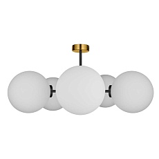 Потолочная люстра 33 ИДЕИ CHN800S.05.17BL.PA-S32WH 5