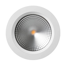 Встраиваемый светодиодный светильник Arlight LTD-187WH-Frost-21W Warm White 110deg 021069 1