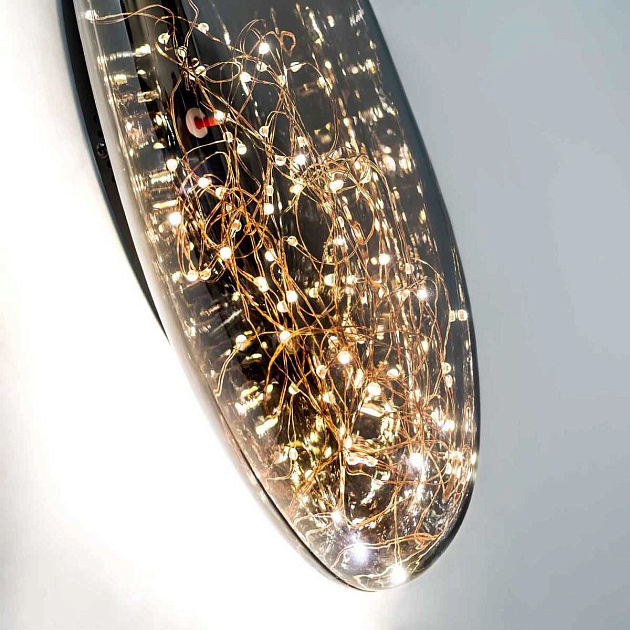 Настенный светодиодный светильник Modelux Modestyle MS.6512.430 BK Фото № 6