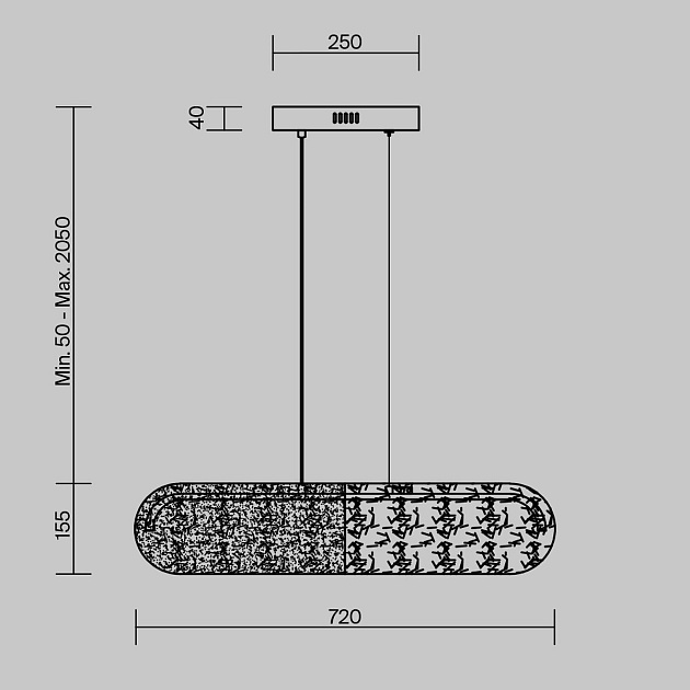 Подвесной светодиодный светильник Freya Eclat FR6182PL-L18BS Фото № 2