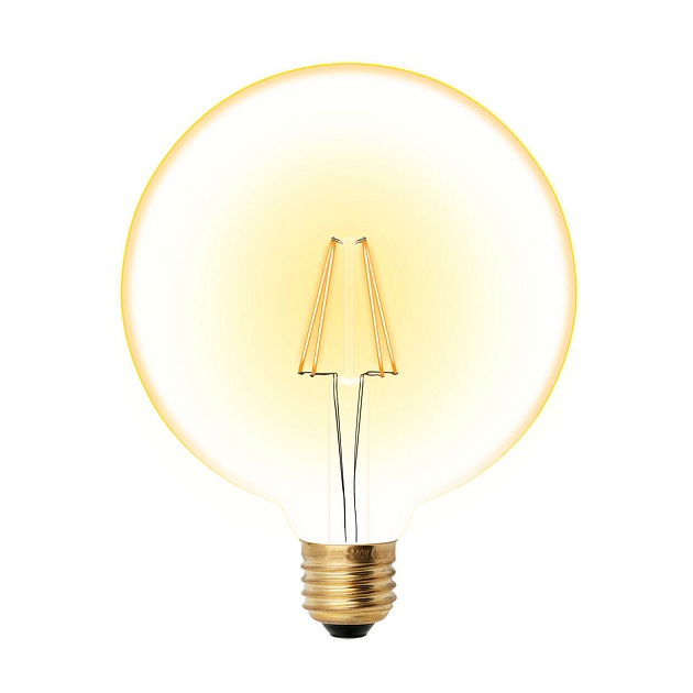 Лампа светодиодная филаментная Uniel E27 8W 2250K прозрачная LED-G125-8W/GOLDEN/E27 GLV21GO UL-00002358 фото 