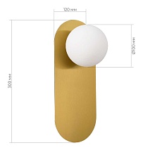 Настенный светильник Evoluce TOCCO SLE1194-301-01 3