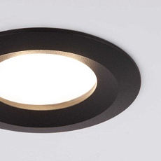 Встраиваемый светильник Elektrostandard 110 MR16 черный a053332 3