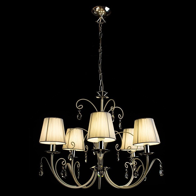 Подвесная люстра Arte Lamp Romana Snow A1743LM-5WH Фото № 4