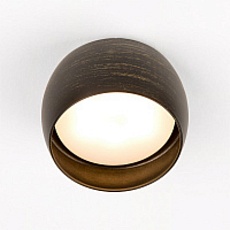 Спот General GWL-GX53-M-IP20 Чаша Черненое Золото