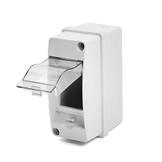 Бокс настенный Stekker EBX50-1/02-65 2 модуля, пластик, серия Standart 39932 2