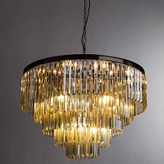 Подвесная люстра Divinare Nova Cognac 3002/06 SP-18 2