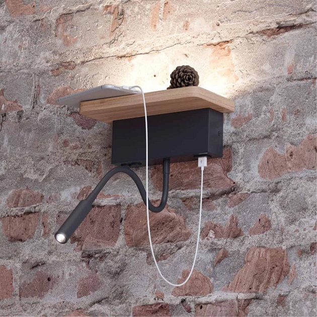 Бра Odeon Light Hightech Woody 3868/8WL Фото № 3