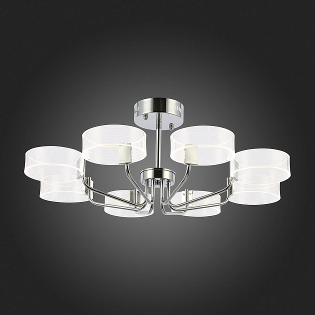 Потолочная светодиодная люстра Evoluce Solla SLE283102-08 Фото № 5