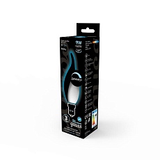 Лампа светодиодная филаментная Gauss E14 9W 4100К матовая 104201209 5