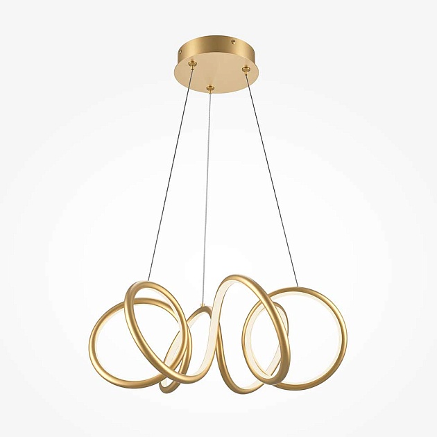 Подвесной светодиодный светильник Maytoni Curve MOD241PL-L60BSK Фото № 5