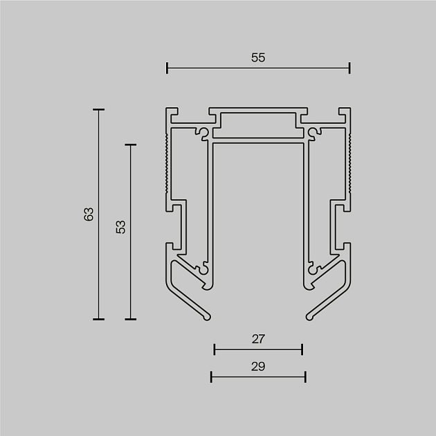 Профиль Maytoni Technical TRA034MP-212S(N) Фото № 4