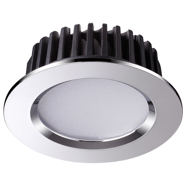 Встраиваемый светодиодный светильник Novotech Spot Drum 357601 Фото № 1