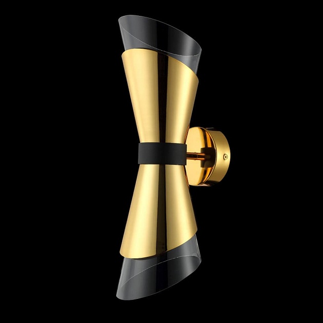 Бра Crystal Lux Gris AP2 Gold Фото № 5