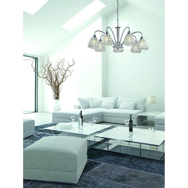 Подвесная люстра Arte Lamp Adamello A9466LM-7CC Фото № 4