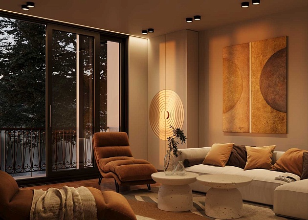 Потолочный светильник Maytoni Technical Glare C091CL-12W3K-B изображение 7 Потолочный светильник Maytoni Technical Glare C091CL-12W3K-B Фото № 7