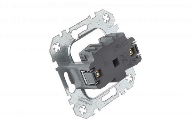 Розетка 2P Liregus Epsilon коричневый 28-135 изображение 3 Розетка 2P Liregus Epsilon коричневый 28-135 Фото № 3