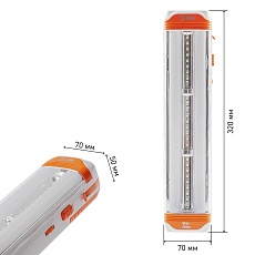 Кемпенговый аварийный светодиодный фонарь ЭРА аккумуляторный 320 лм EL60S Б0026987 1