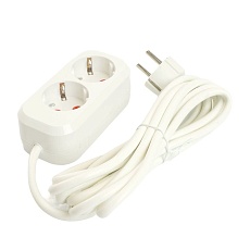 Удлинитель Stekker Home 2гн 2м с/з HM06-21-02 49339 3