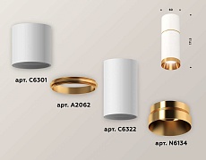Комплект потолочного светильника Ambrella light Techno Spot XC (C6301, A2062, C6322, N6134) XS6322062 2