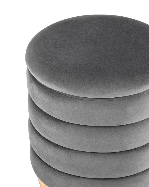 Пуф Stool Group Франсис велюр серый vd-fransis-b27 Фото № 4