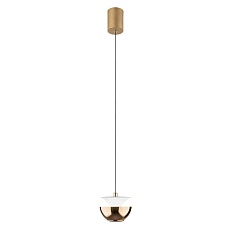 Подвесной светодиодный светильник Crystal Lux Astra SP Led Gold 2