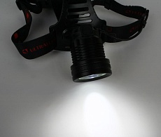 Налобный светодиодный фонарь Ultraflash Headlite аккумуляторный 100х90 300 лм E1335 13905 5
